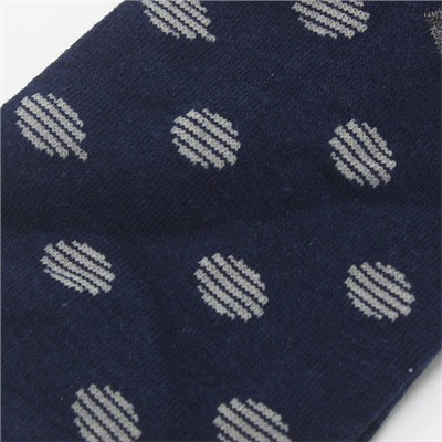 Короткие носки Blue series "Striped circle"