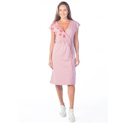 Платье КЛП1385П2 Губки-поцелуйчики темно розовый